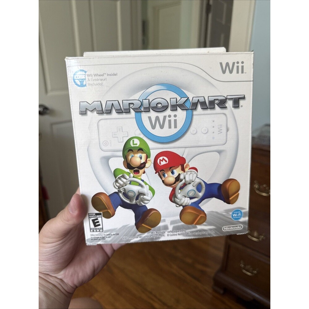 Nintendo Wii Mario Kart Big Box BOX ONLY 🔥 Display Box Art Empty Box 🔥